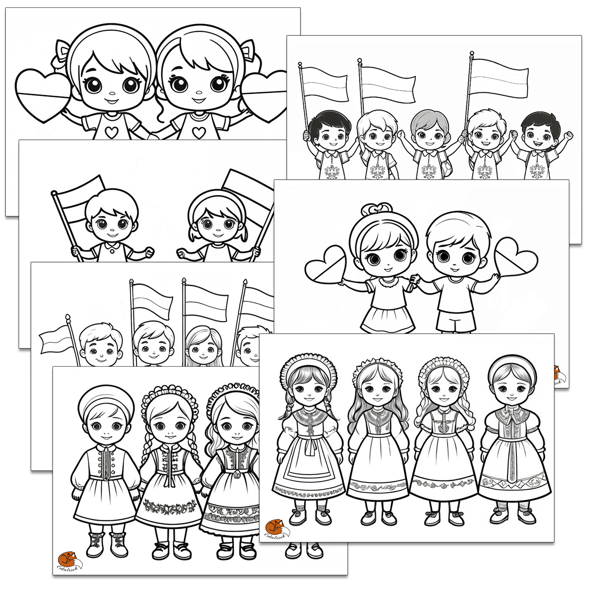 Obchody Majowe <br> Kompletny Zestaw <br> Dekoracyjno-Edukacyjny - obrazek 4