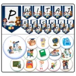 Gazetka "WITAJ PRZEDSZKOLE!" <br> Dekoracyjny Zestaw na Adaptację i Start