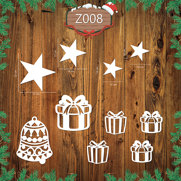 Świąteczny Zestaw Dekoracji Z008