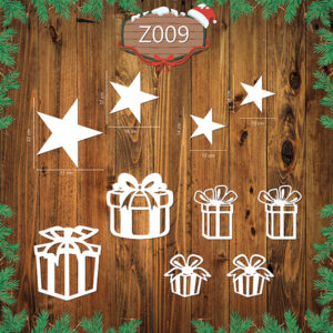 Świąteczny Zestaw Dekoracji Z009