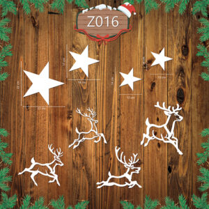 Świąteczny Zestaw Dekoracji Z016