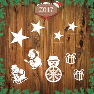 Świąteczny Zestaw Dekoracji Z017