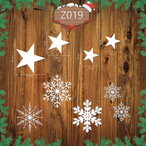 Świąteczny Zestaw Dekoracji Z019