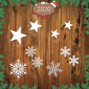 Świąteczny Zestaw Dekoracji Z020