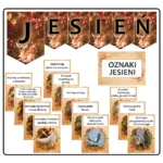 Oznaki Jesieni – Gazetka tematyczna i Dekoracyjny Napis „JESIEŃ”