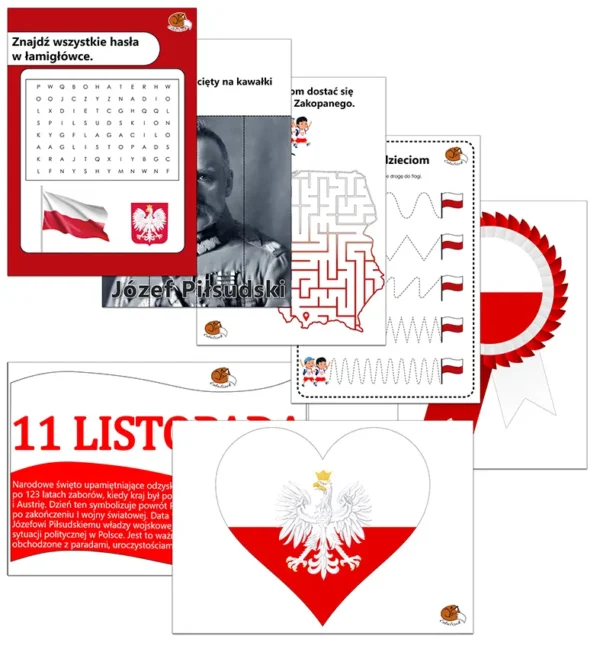 Zestaw materiałów <br>ŚWIĘTO NIEPODLEGŁOŚCI <br> (11 LISTOPADA) - obrazek 2