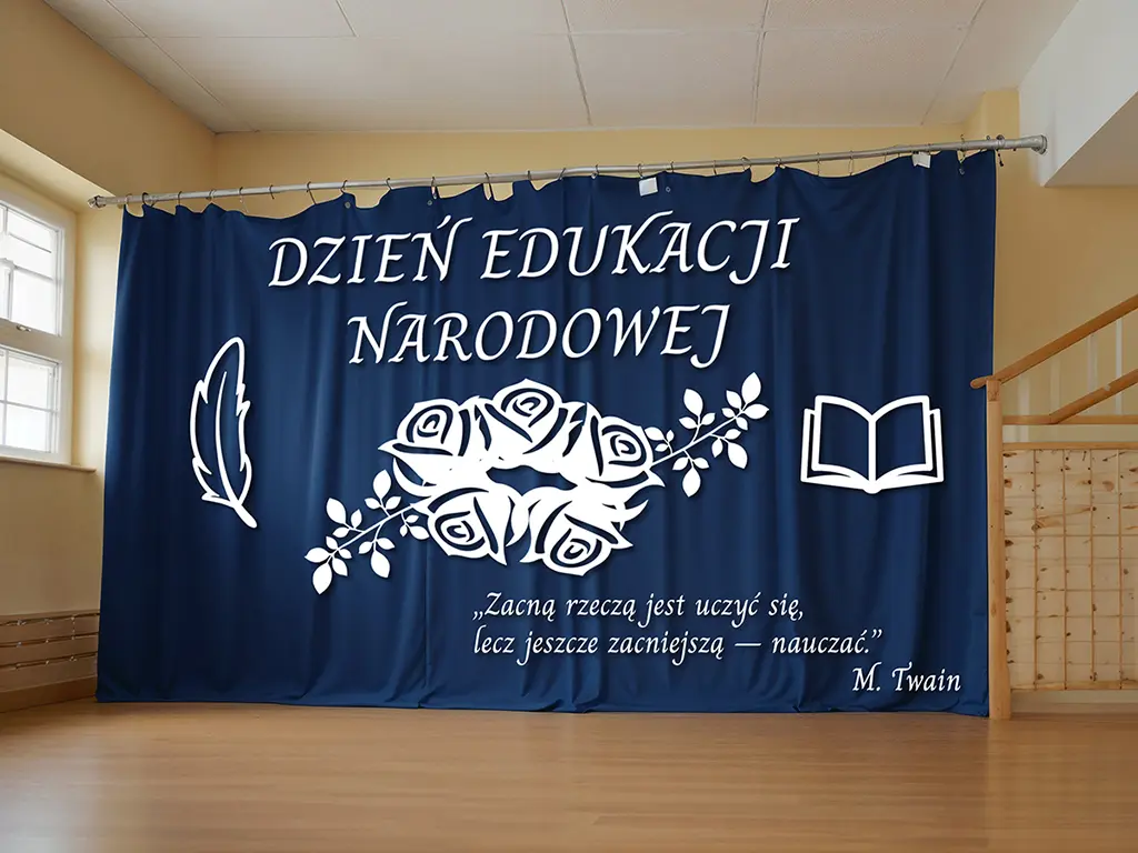 Dzień Edukacji Narodowej <br> Elegancka Dekoracja XXL - obrazek 2
