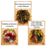 Oznaki Jesieni – Gazetka tematyczna i Dekoracyjny Napis „JESIEŃ” - obrazek 2