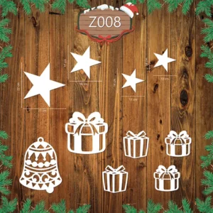 Świąteczny Zestaw Dekoracji Z008