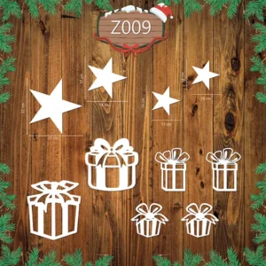 Świąteczny Zestaw Dekoracji Z009