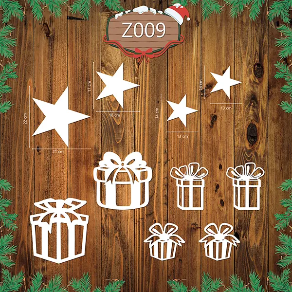 Świąteczny Zestaw Dekoracji Z009