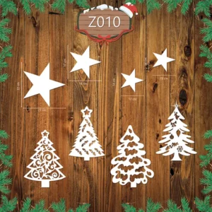 Świąteczny Zestaw Dekoracji Z010