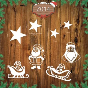 Świąteczny Zestaw Dekoracji Z014