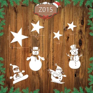 Świąteczny Zestaw Dekoracji Z015