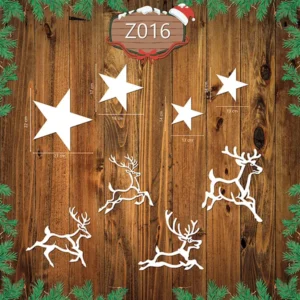 Świąteczny Zestaw Dekoracji Z016