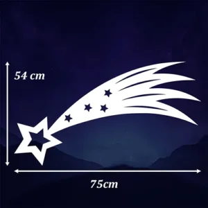 Kometa <br> Dekoracja na Jasełka XXXL <br> Scenografia Wielkoformatowa (biały)