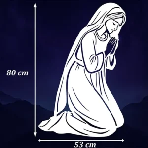 Maryja <br> Dekoracja na Jasełka XXXL <br> Scenografia Wielkoformatowa (biały)