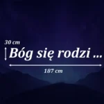 Dekoracja na Jasełka XXXL <br> Scenografia Wielkoformatowa (biały) - obrazek 8