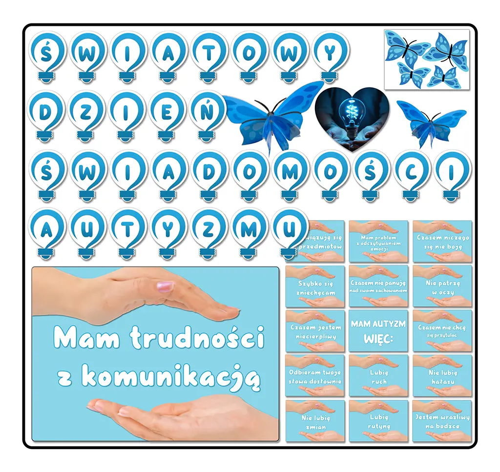 Światowy Dzień Świadomości Autyzmu <br> Zestaw Edukacyjny