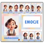 Karty Obrazkowe "EMOCJE" <br> Zestaw Psychoedukacyjny