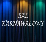 Napis Bal Karnawałowy XXL - białe litery dekoracyjne