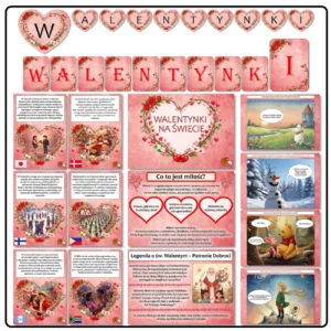 Walentynki <br> Gazetka Dekoracyjna