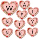 Walentynki <br> Gazetka Dekoracyjna - obrazek 2