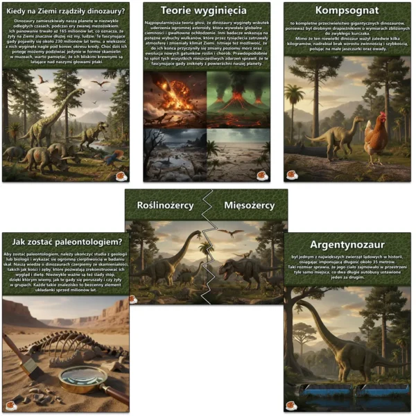Dzień Dinozaura <br> Wielki Pakiet Edukacyjny - obrazek 4