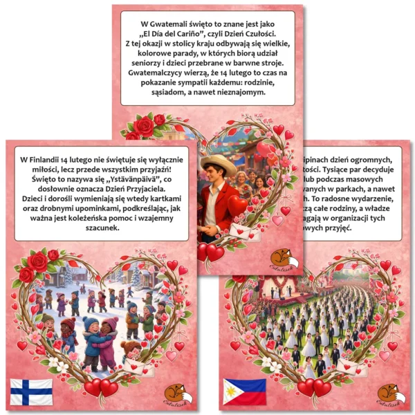 Walentynki <br> Gazetka Dekoracyjna - obrazek 5