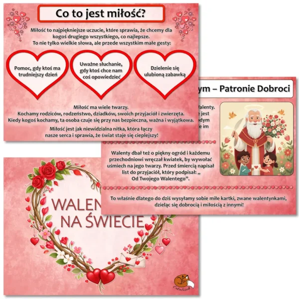 Walentynki <br> Gazetka Dekoracyjna - obrazek 4
