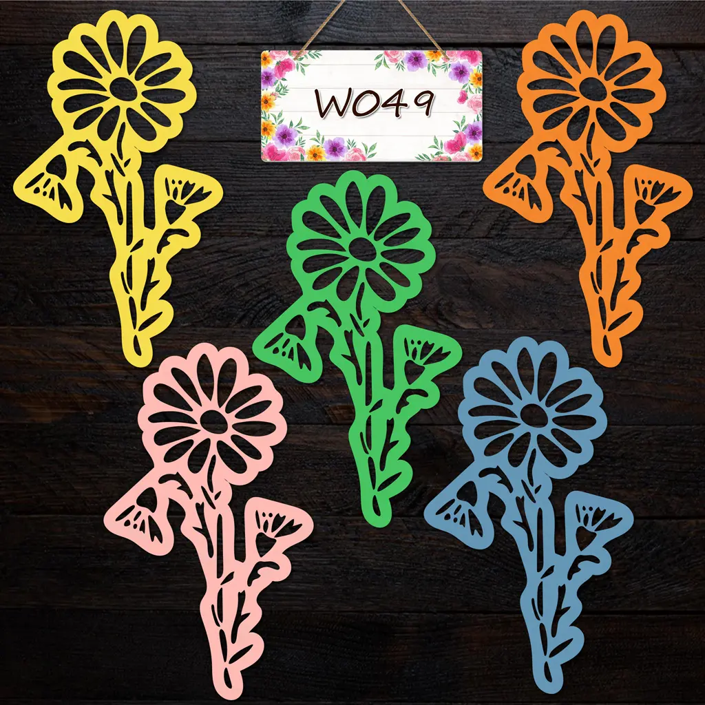 W049<br> Gotowe Dekoracje Witrażowe