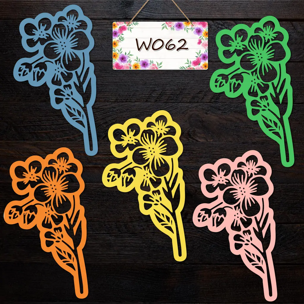 W062<br> Gotowe Dekoracje Witrażowe