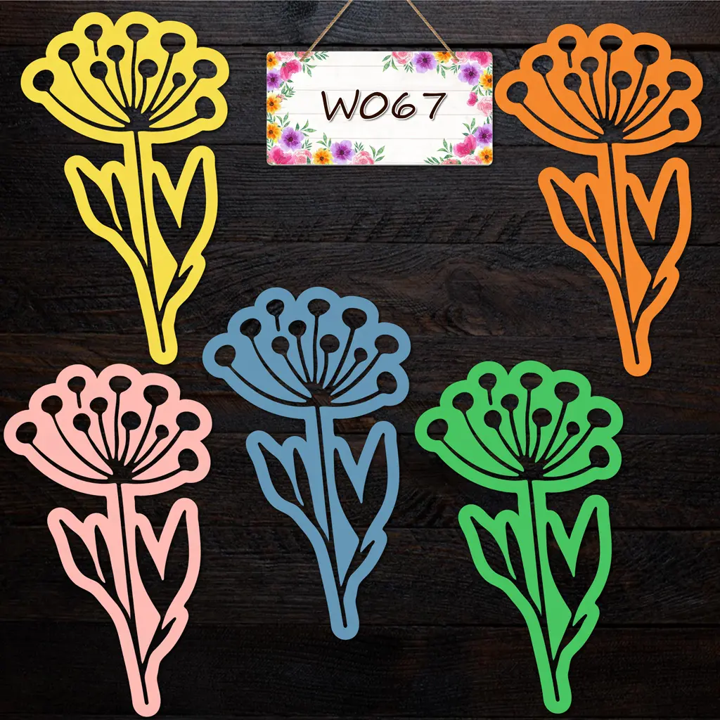 W067<br> Gotowe Dekoracje Witrażowe