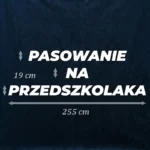 Pasowanie na Przedszkolaka XXL <br>Gotowa dekoracja (biała) - obrazek 3