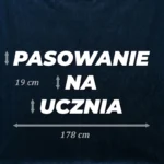 Pasowanie na Ucznia XXL <br>Gotowa dekoracja (biała) - obrazek 3