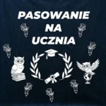 Pasowanie na Ucznia XXL <br>Gotowa dekoracja (biała)