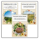 Oznaki Lata – Gazetka tematyczna i Dekoracyjny Napis „LATO” - obrazek 3